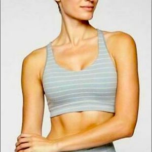 ATHLETA TRANSCENDENCE BRA (light gray/white)